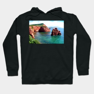 Ladram Bay Jurassic Coast Devon Hoodie